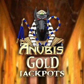 Anubis Gold Jackpots logo by Inspired Gaming Spinsy Casino