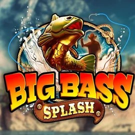 Big Bass Splash slot logo by Pragmatic Play at Spinsy Casino