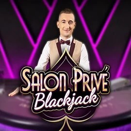 Blackjack Salon Privé slot icon by Ezugi, available at Spinsy Casino