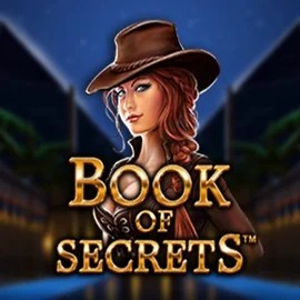Book of Secrets logo by SYNOT Games at Spinsy Casino