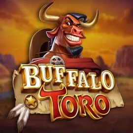 Buffalo Toro slot logo by ELK Studios at Spinsy Casino