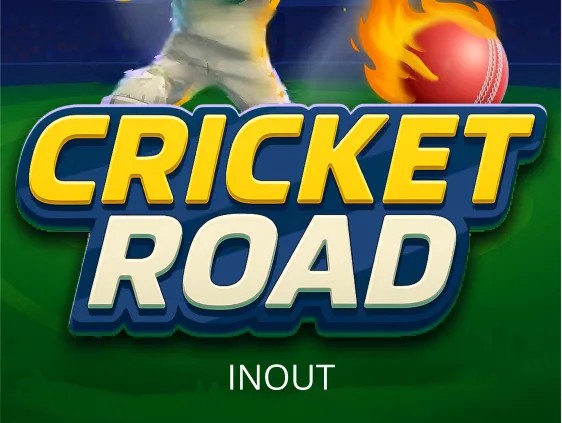 Cricket Road slot logo by InOut at Spinsy Casino
