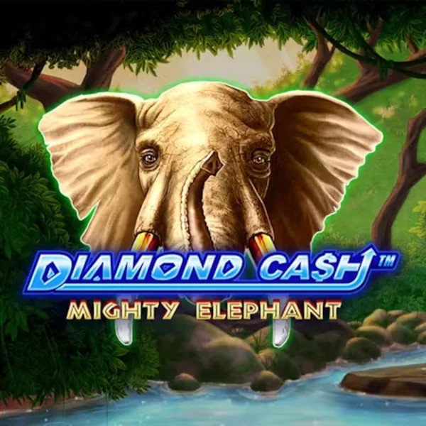 Try Diamond Cash Mighty Elephant slot by Greentube on spinsy-casino.eu.com – logo image