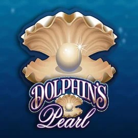Dolphins Pearl slot logo by Novomatic at Spinsy Casino