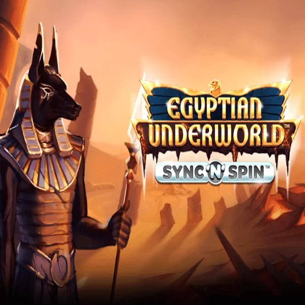 Egyptian Underworld game by Greentube – logo hosted on Spinsy Casino