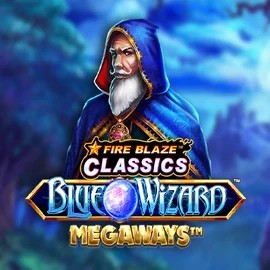 Fire Blaze Blue Wizard Megaways – slot by Rarestone Gaming, featured at spinsy-casino.eu.com