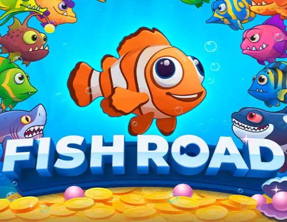 Official Casino Games logo: Fish Road by InOut at Spinsy Casino
