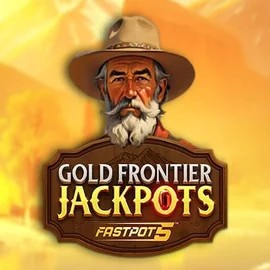 Gold Frontier Jackpots FastPot5 game by Yggdrasil – logo hosted on Spinsy Casino