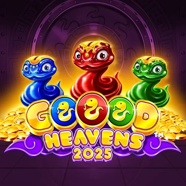 Slots logo of Goood Heavens from Rarestone Gaming at Spinsy Casino