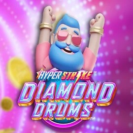 Slots logo of Hyper Strike Diamond Drums from Gameburger Studios at Spinsy Casino