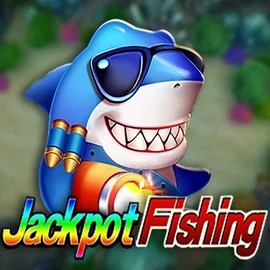 Jackpot Fishing online game logo by TaDa Gaming on spinsy-casino.eu.com