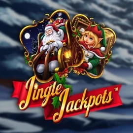 Jingle Jackpots by Dragon Gaming, showcased at spinsy-casino.eu.com – game logo