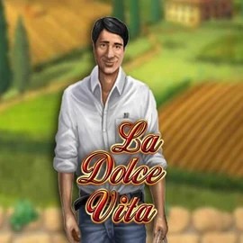 La Dolce Vita online game logo by Gamomat on spinsy-casino.eu.com