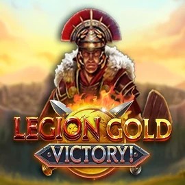 Legion Gold Victory! casino game by Play'n GO – featured logo at Spinsy Casino