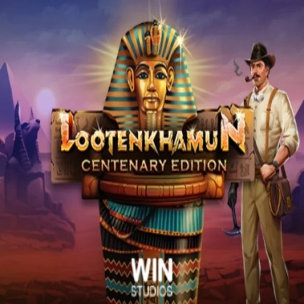 Slots logo of Loot'en Khamun the Dead Sea Scrolls from Win Studios at Spinsy Casino