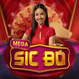 Official Live Casino logo: Mega Sic Bo by Pragmatic Play at Spinsy Casino
