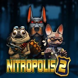 Nitropolis 2 logo by ELK Studios at Spinsy Casino