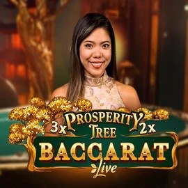 Prosperity Tree Baccarat game by Evolution – logo hosted on Spinsy Casino