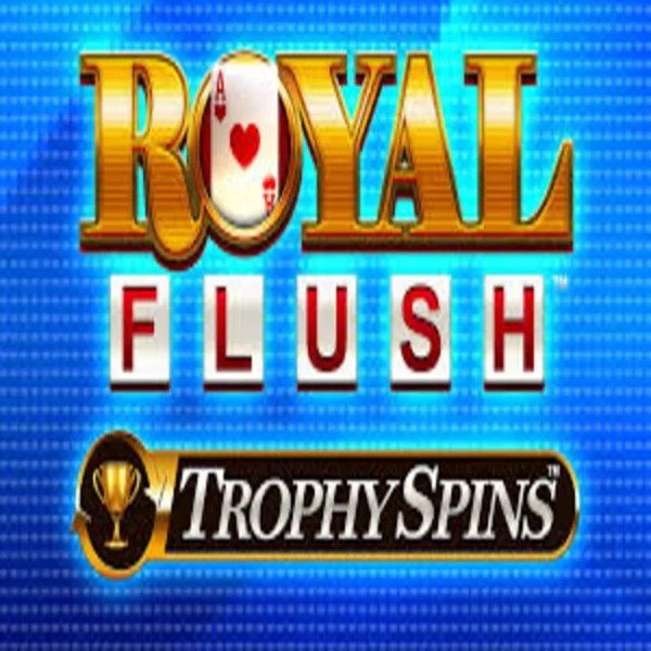 Royal Flush Trophy Spins by Greentube, showcased at spinsy-casino.eu.com – game logo
