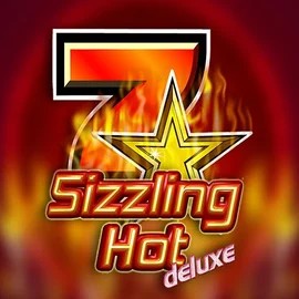 Sizzling Hot Deluxe slot visual from Novomatic available on spinsy-casino.eu.com