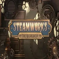 Steamworks The Workshop by Peter & Sons, showcased at spinsy-casino.eu.com – game logo