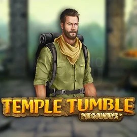 Temple Tumble Megaways slot visual from Relax Gaming available on spinsy-casino.eu.com