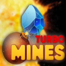 Turbo Mines casino game by Turbo Games – featured logo at Spinsy Casino