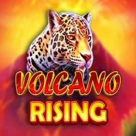Volcano Rising online game logo by RubyPlay on spinsy-casino.eu.com